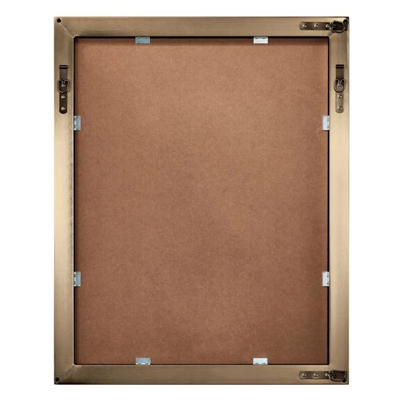 🪞 NEW Olde Kichler Bronze 24×30″ Steel Framed Bathroom Mirror Modern Minimalist - Picture 2 of 4